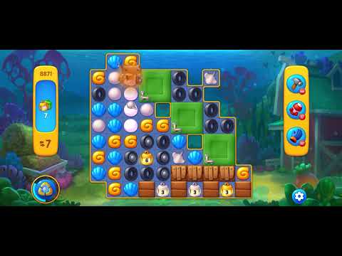 Fishdom level 8871 no boosters フィッシュダム