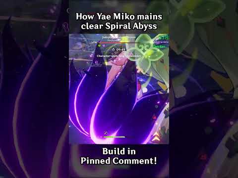 HOW YAE MIKO MAINS CLEAR SPIRAL ABYSS