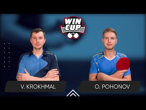 08:15 Vitalii Krokhmal - Oleksandr Pohonov West 2 WIN CUP 24.05.2024 | TABLE TENNIS WINCUP