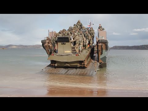 German and Dutch marines taking part in Joint Warrior