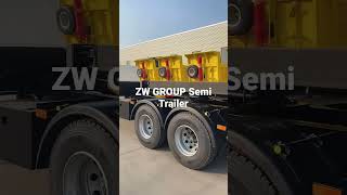 نیمه تریلر کفی ZW-Trailer Cargo Transport Interlink Superlink semi trailer جدید | تصویر 4 - Autoline