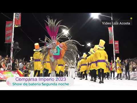 Comparsa Imperio 2023 - Segunda noche - Show de batería