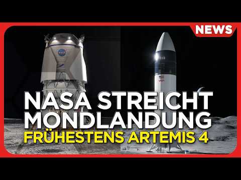 Raumfahrt-News: NASA ändert Artemis Programm, ISS-Drama klar, Rheinmetall Satellitenkonstellation