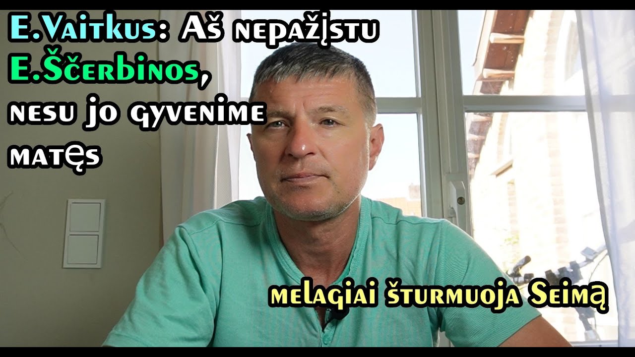 E.Vaitkus naglai ir ciniškai apsimelavo. Buratino genetika