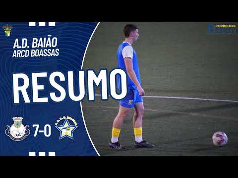 AD Baião 7-0 ARCD Boassas | Amigável Pré-Época | 2023/2024