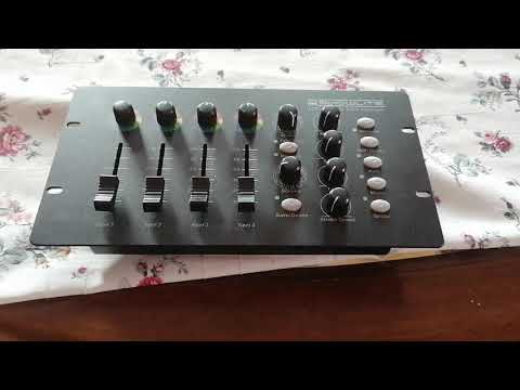 Vorstellung ldo 10 dmx operator für kompakte Lichtanlage von showlite oder für par 56 und andere LED