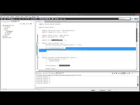 Java Tutorials Naughts and Crosses Game Part 2 3