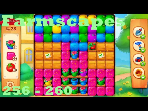 Farmscapes Level 256 - 260HD Gameplay Walkthrough |  3 - match game | android | ios | pc | app