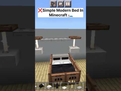 Unbelievable! Easy Modern Bed in Ancient Mine! #shorts