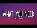 Ashley Sienna - What You Need (Lyrics)  | 1 Hour Version