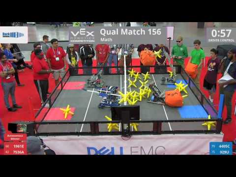 2017 VRC Math Q156 - 1961E 7536A vs 4405C 929U - 40 to 14