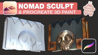 3D Texturing Beginners Guide [Nomad Sculpt to Procreate]