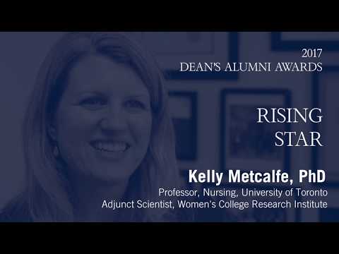 2017 Dean's Alumni Awards — Kelly Metcalfe, Rising Star