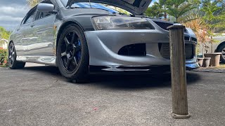 Installing a Test Pipe On My EVO 8