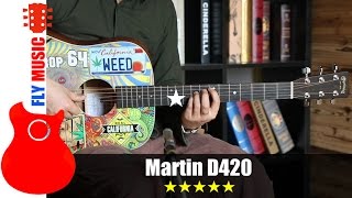 Video thumbnail for Martin D420 guitars review吉他评测 by Fly Music