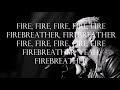 Firebreather by Macklemore ft. Reignwolf | Lyric Video | CrownLyric