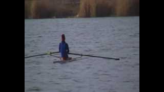 preview picture of video 'Rowing LM1X training Ukraine SAKI Part 2'