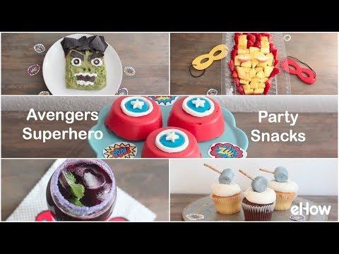 Marvel's Avengers Superhero Party Snacks