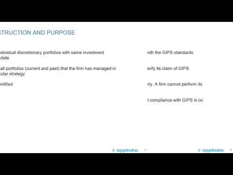 describe the key features of the GIPS standards and the fundamentals of compliance;