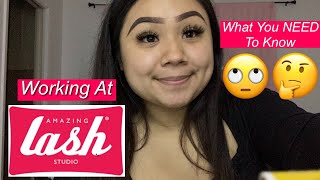 Working At Amazing Lash Studio
