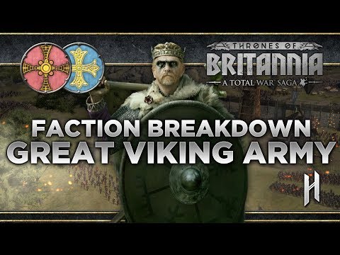 The Great Viking Army Faction Breakdown | Total War Saga: Thrones of Britannia