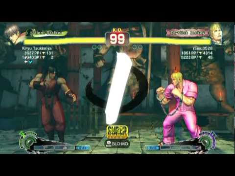 SSF4 AE: Kiryu Tsukimiya(Guy) vs ramu3528(Cody) - HD 720p