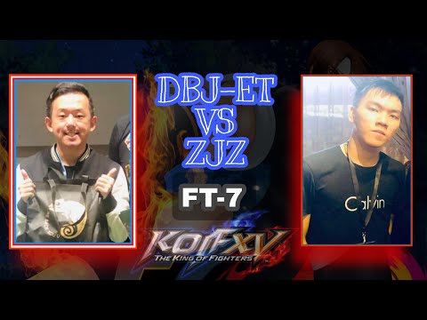 KOF XV ET Vs ZJZ | FT-7 | 21/4/2022 | Top Match 🔥| #kofxv