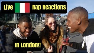 English reacting to Madman, Vegas Jones and Laioung in London MADDDDD!