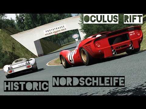 Thumbnail for Historic Nordschleife 1965 | Porsche 908 & Ferrari 330 P4 | Assetto Corsa VR Gameplay [Oculus Rift] by Porsche 908