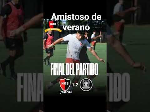 Newell's (reserva) 1-2 leones de rosario fc
