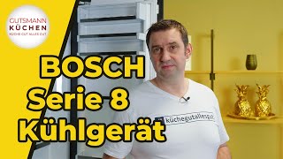 PLATZWUNDER Einbau-Kühlschrank für deine Küche | Bosch Serie 8 accent line