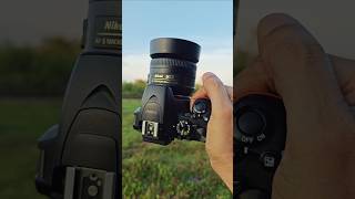 35mm lens on a dslr camera with flash diffuser 🔥📸