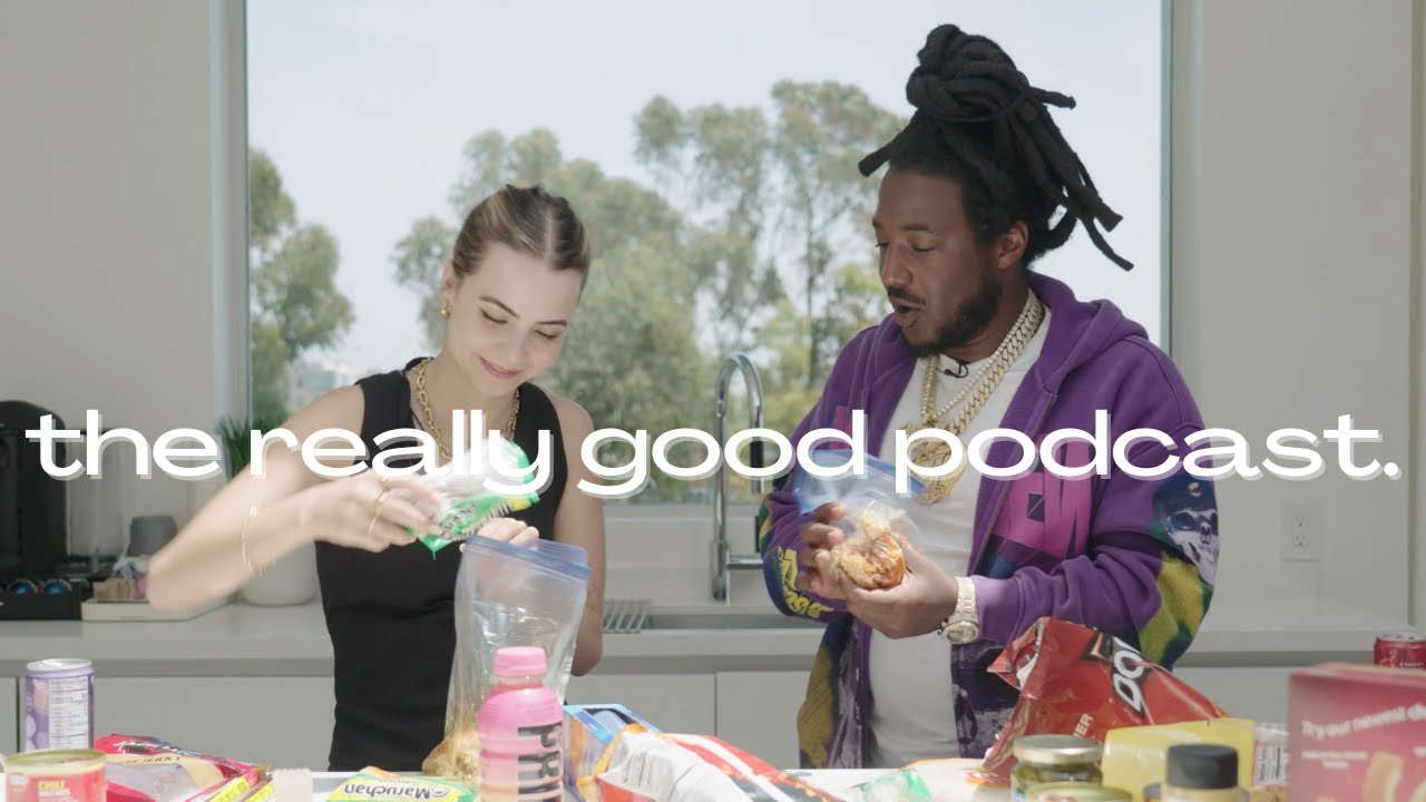 Mozzy: "You look like you'd steal some blue skittles" | The Really Good Podcast