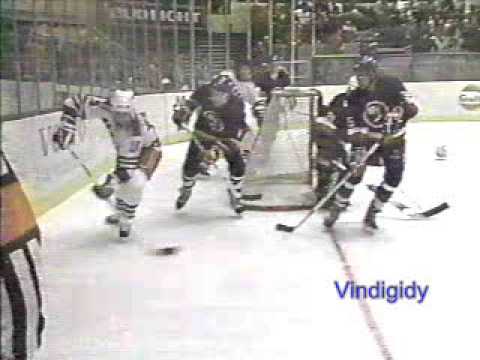 Billy Smith punch on Lawton 11/27/88