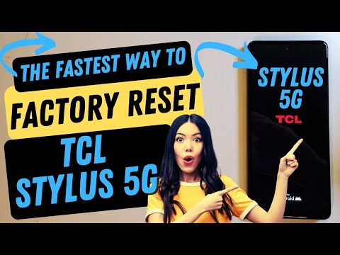 TCL Stylus 5G Factory Reset Hard Reset  - TCL Styluss 5G - TCL Challenger
