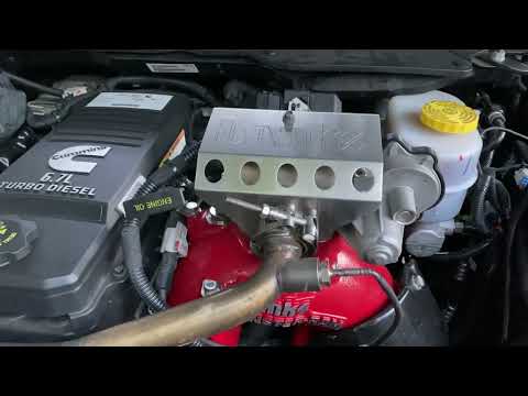 I installed a Banks monster ram intake on my 2021 RAM.