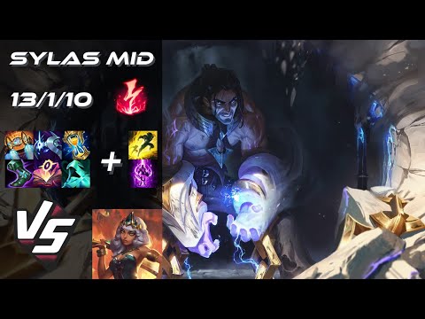 MID Sylas vs Qiyana - EU Challenger Patch 14.23