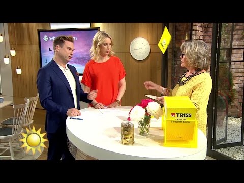 Här kastar trissvinnaren lotten: "Det gäller att bjuda på en show" - Nyhetsmorgon (TV4)