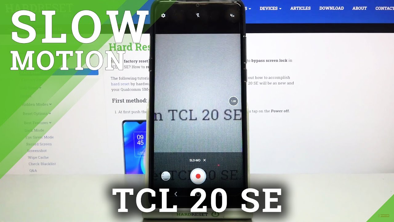 How to Activate Slow Motion in TCL 20 SE – Enable Camera Slow Motion