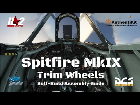 AuthentiKit Spitfire MkIX Trim Wheels Assembly Guide