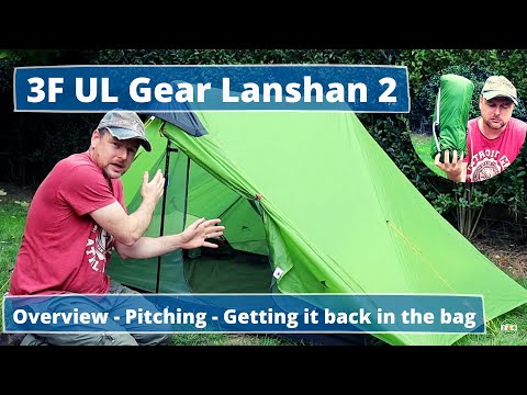 3F UL Gear | Lanshan 2 | Pitching | Review | Budget Lightweight Backpacking Tent