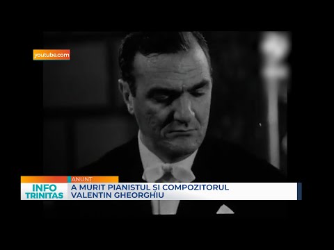 A murit compozitorul și pianistul Valentin Gheorghiu