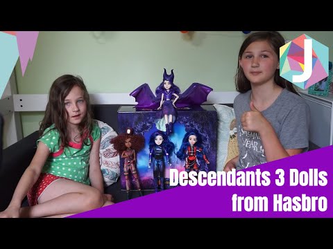 New Descendants 3 Dolls from Hasbro | DRAGON QUEEN MAL