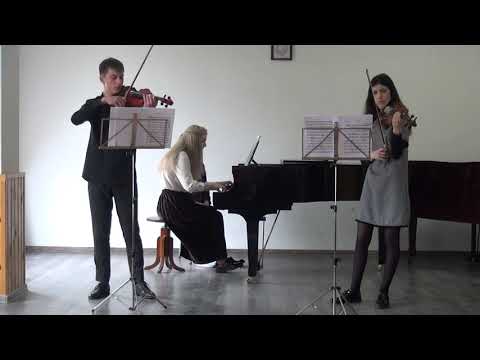 Malcoci Antonie vioara, Josan Andreea vioara, Isac Silvia pian A 12