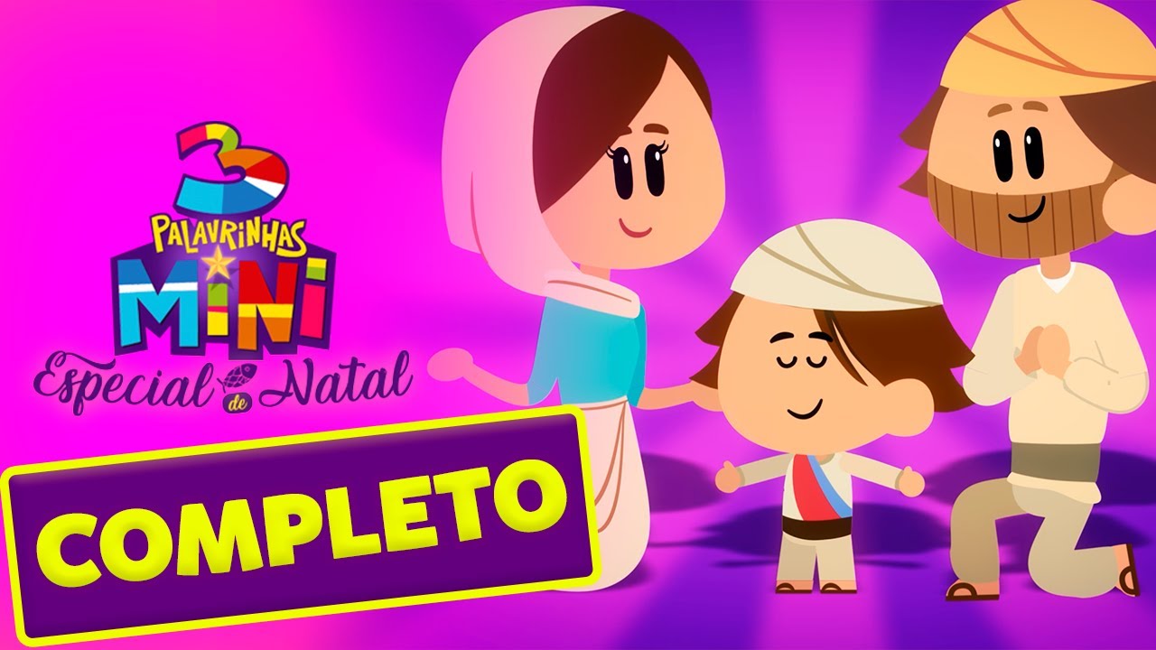 Especial de Natal COMPLETO - 3 Palavrinhas Mini 3ª Temporada