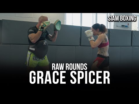 Raw Rounds: Grace Spicer Muay Thai Pad Work