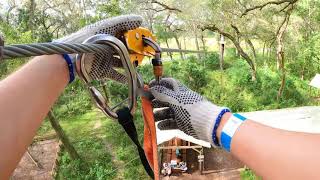 Zip Line POV | TreeHoppers Aerial Adventure Park