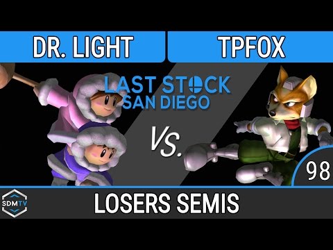 LSSD 98 - Dr. Light (ICs) vs. B2S | TpFox (Fox) - SSBM Losers Semis - Smash Melee