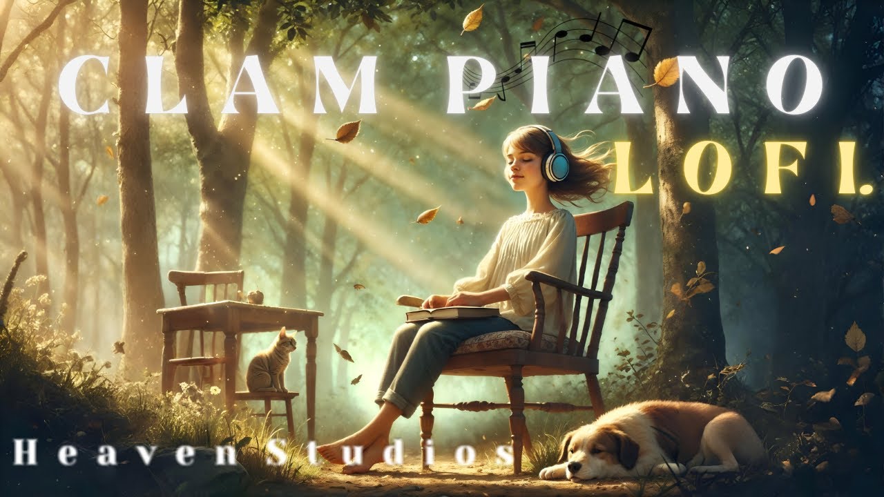 Clam Piano Lofi Beats 🎶: Perfect Study\Focus\Relaxing🎧