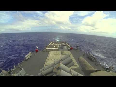 USS Paul Hamilton DDG-60 Missile and Torpedo Exercise
